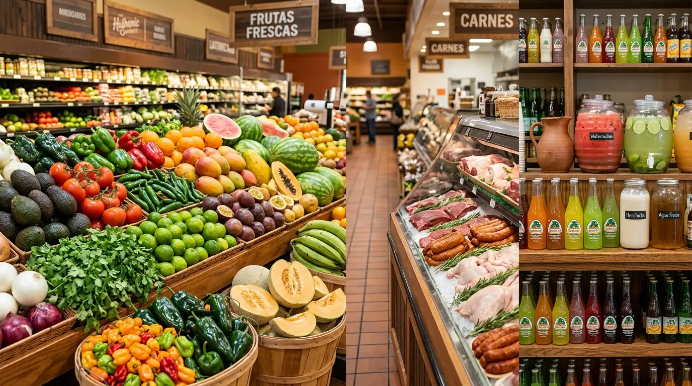 Supermarket · Restaurant · Carnicería